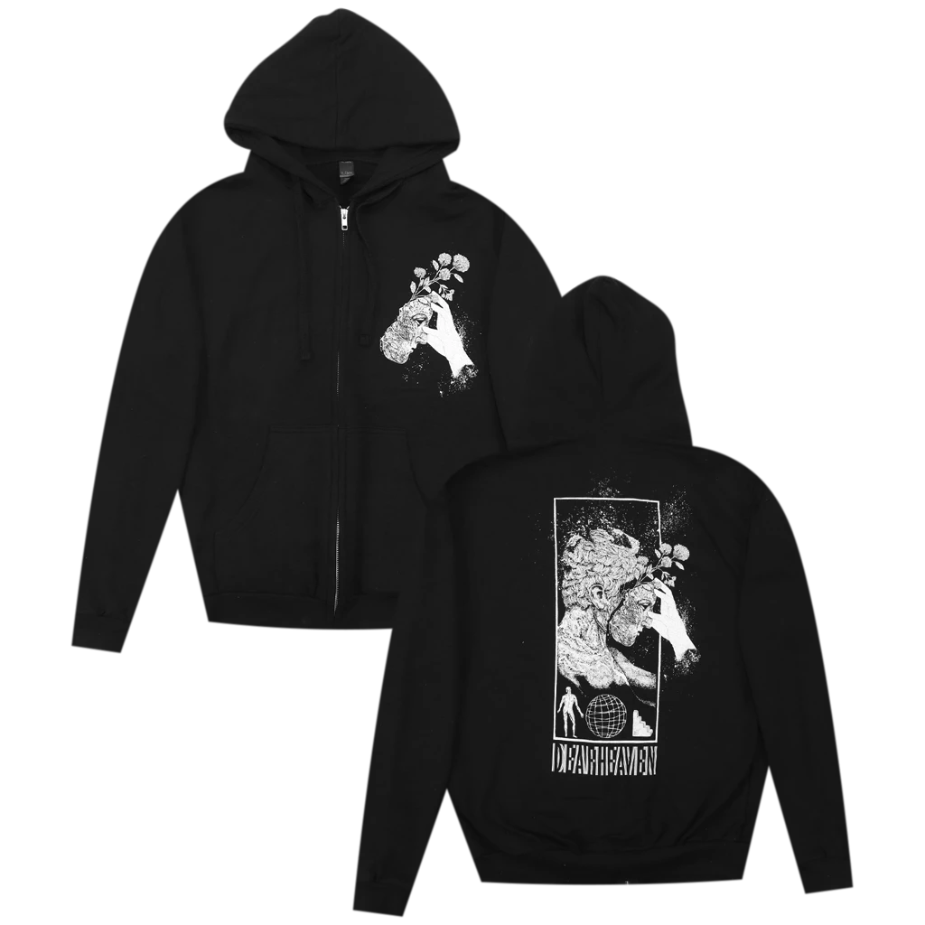 Deafheaven Proteau Black Zip Hood New Merch