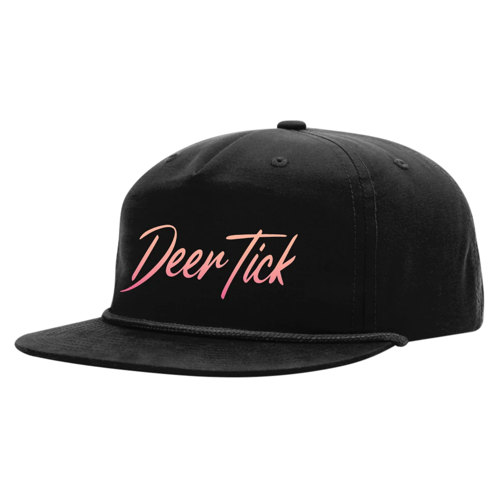 Deer Tick New Merch Dino Script Hat