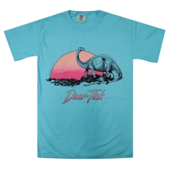 Deer Tick Dino Milk Adult's Lagoon T-Shirt