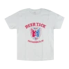 Deer Tick Crest Youth White T-Shirt New Merch
