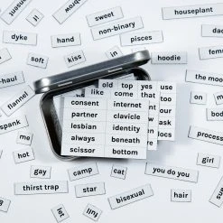 Autostraddle New Merch Queer Magnetic Words Kit