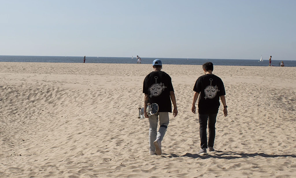 Disco Lines Disco Face T-Shirt