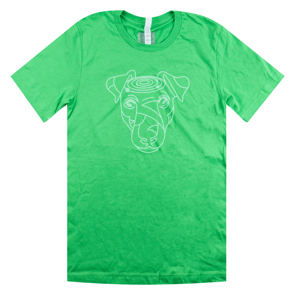 Edie Brickell & New Bohemians Hunter Logo Lime Green T-Shirt New Merch