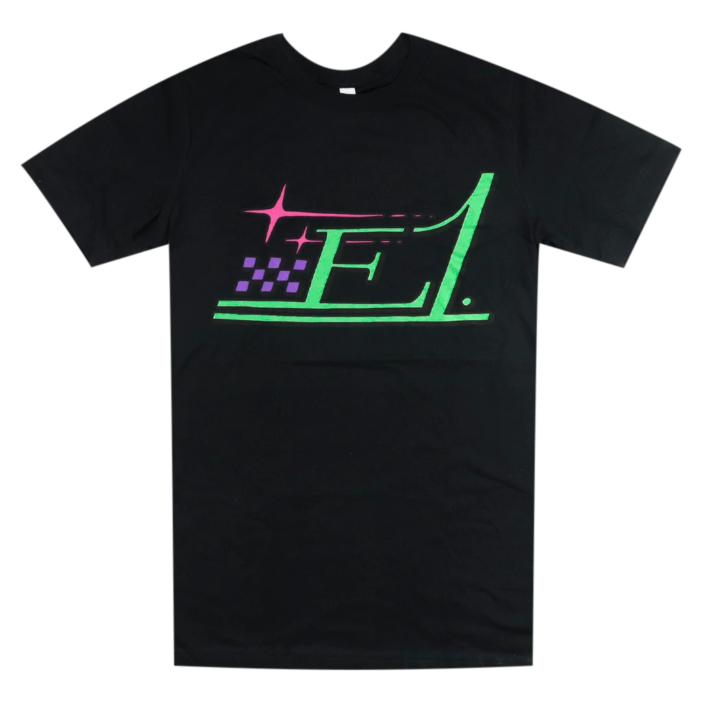 E1 Podcast Classic E1 Black T-Shirt