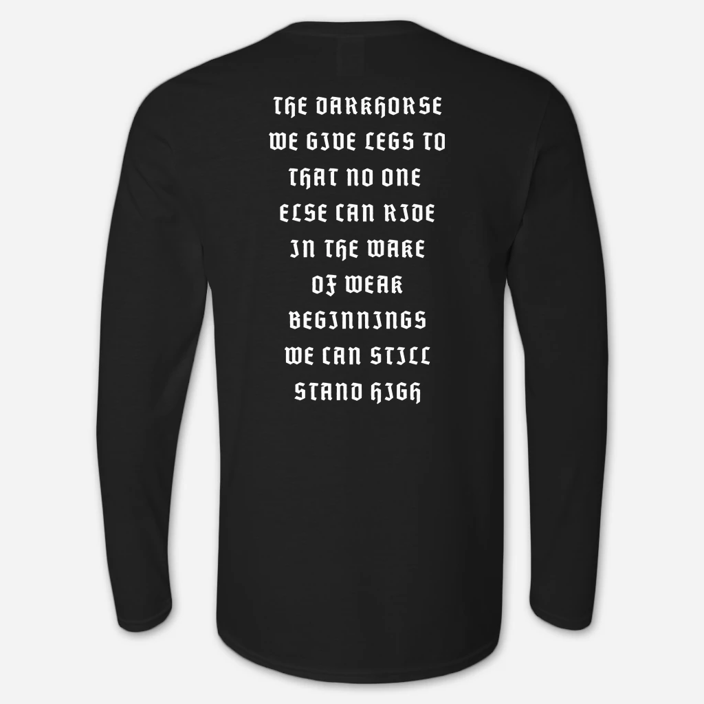 Emma Ruth Rundle New Merch Dark Horse Black Long Sleeve T-Shirt
