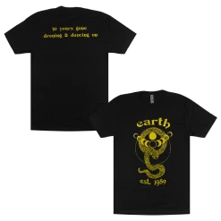 New Merch Earth 30th Anniversary Black T-Shirt