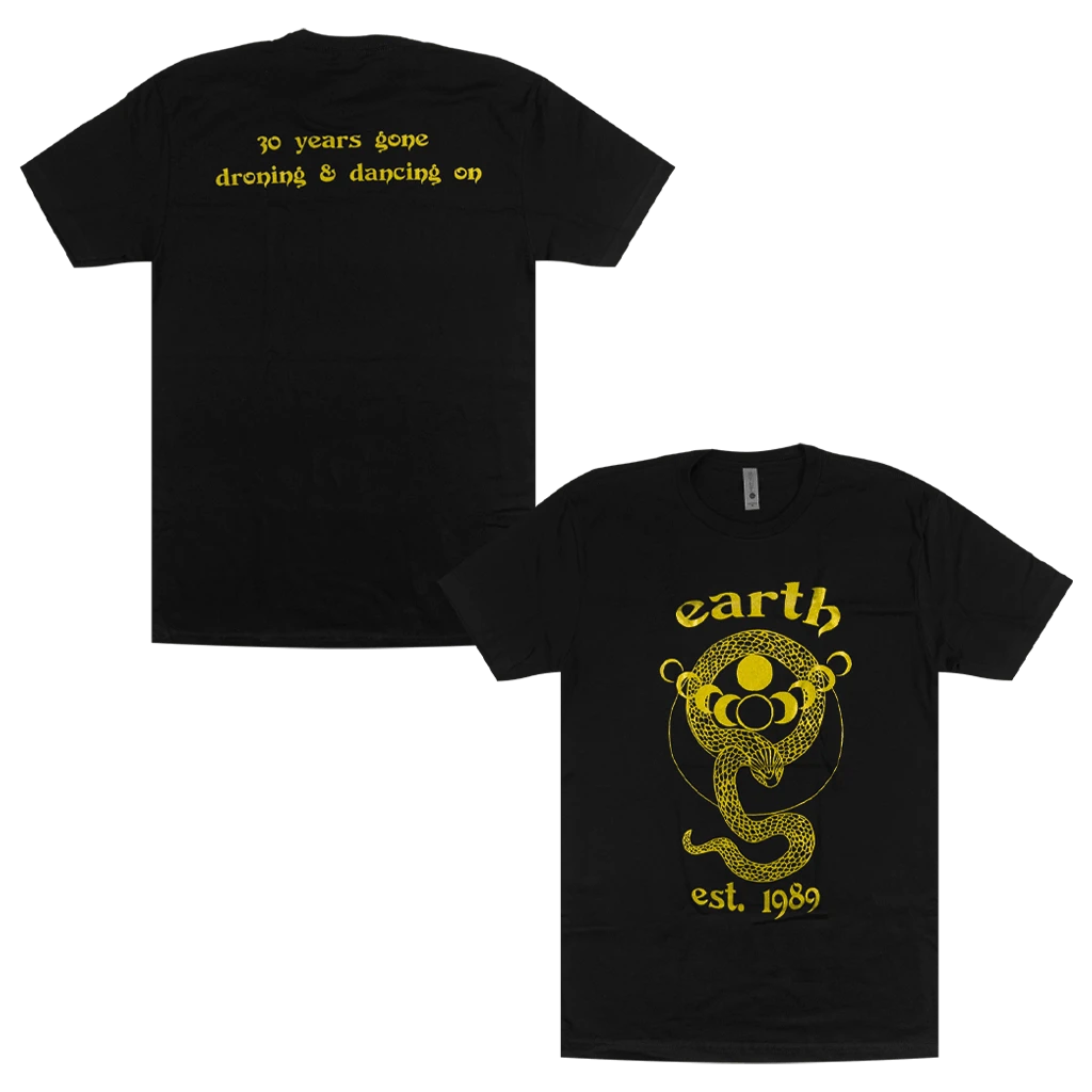 New Merch Earth 30th Anniversary Black T-Shirt