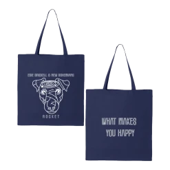Edie Brickell & New Bohemians What Makes You Happy Navy Tote