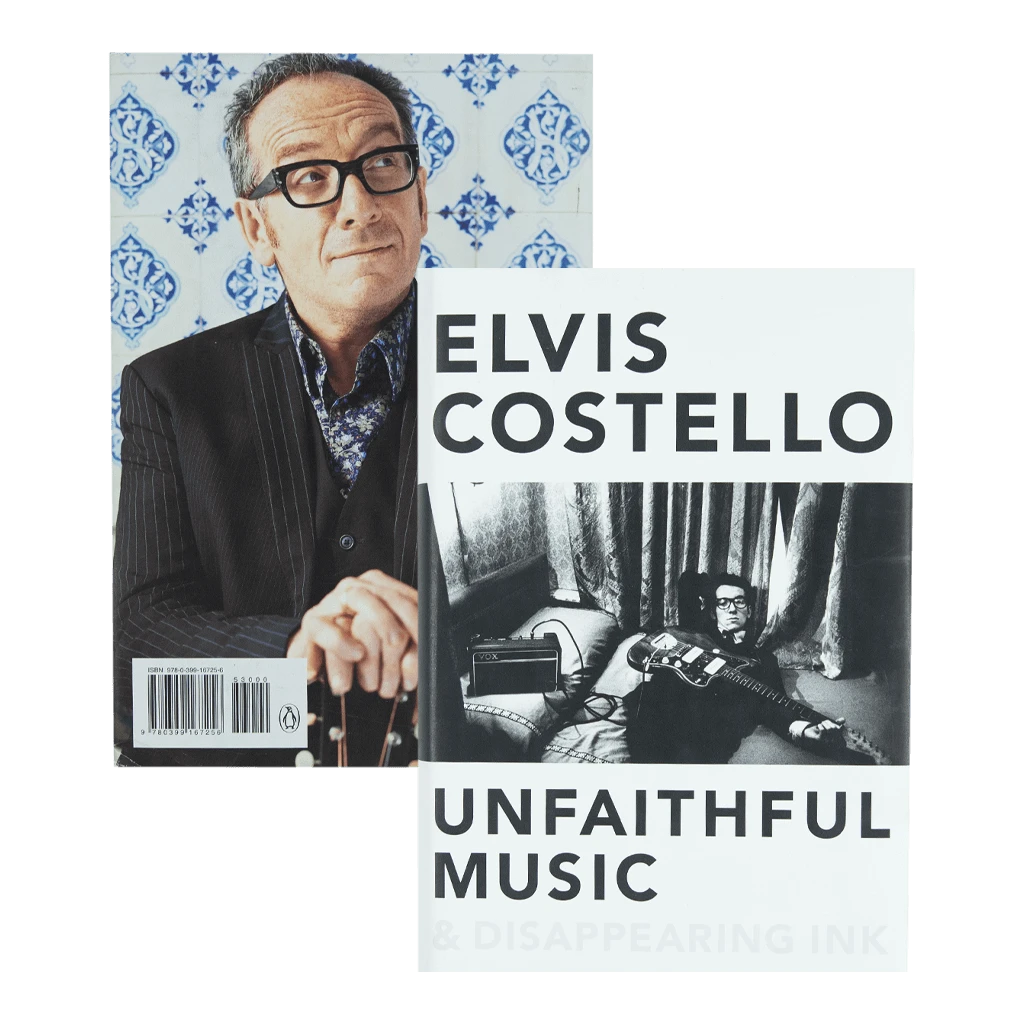 Elvis Costello Unfaithful Music & Disappearing Ink Book