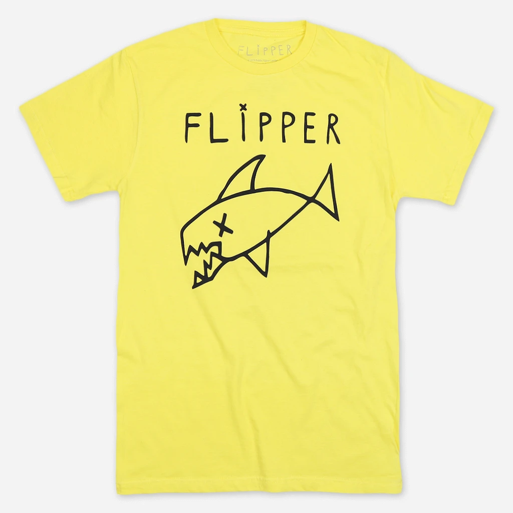 Flipper Classic Long Fish Yellow T-Shirt