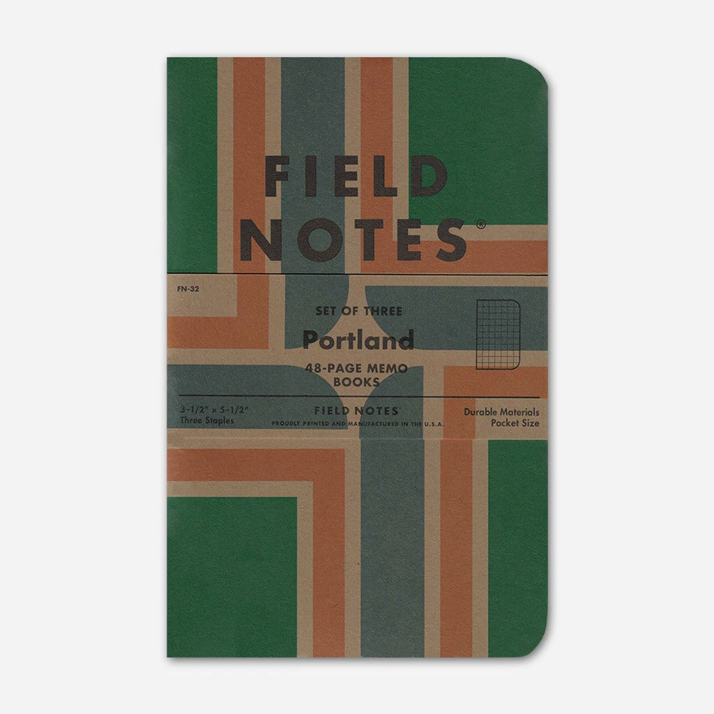 Field Notes Portland Edition 3-Pack New Merch