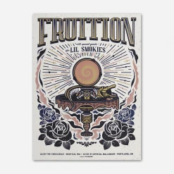 Fruition W/ Lil Smokies Poster NYE 2018 Screenprinted Poster