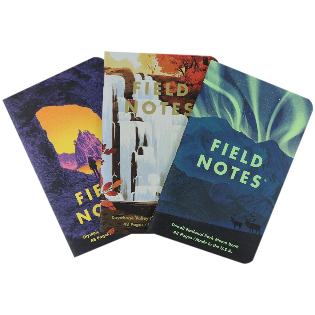 Field Notes National Parks 3-Pack New Merch