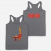 Fruition New Merch Flaming Man Women’s Grey Triblend Tank Top