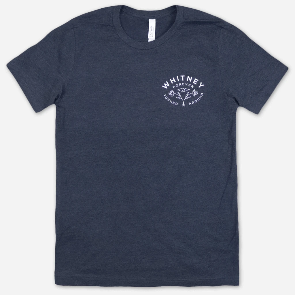 Whitney Friendship Heather Navy T-Shirt New Merch