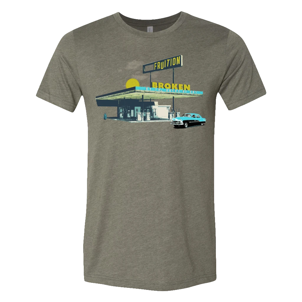 Fruition New Merch Broken At The Break Of Day Military Green T-Shirt