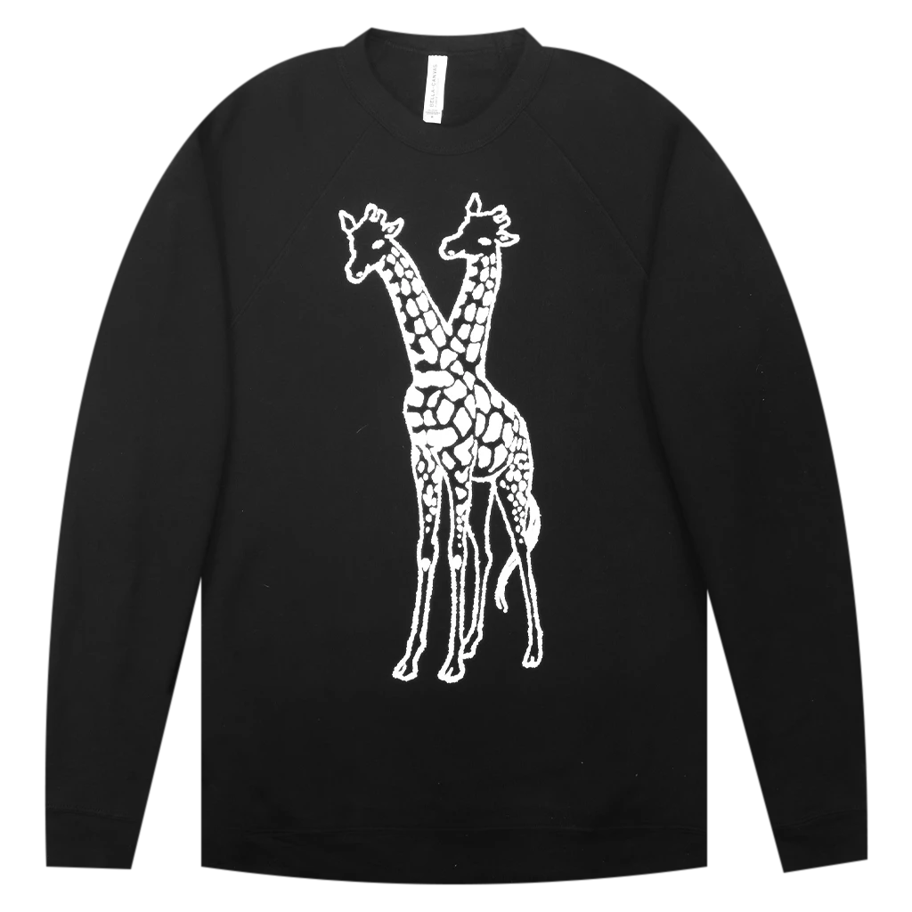 Giraffes? Giraffes! SUPERBASS!!!! Eco-Black Champ Pullover
