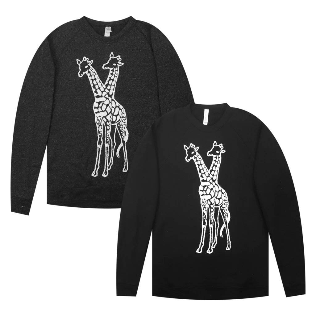 Giraffes? Giraffes! SUPERBASS!!!! Eco-Black Champ Pullover