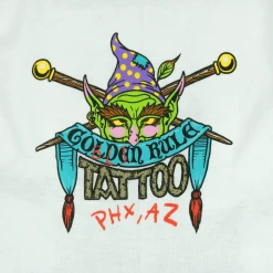 Golden Rule Tattoo New Merch Goblin Rule Tattoo Baseball T-Shirt