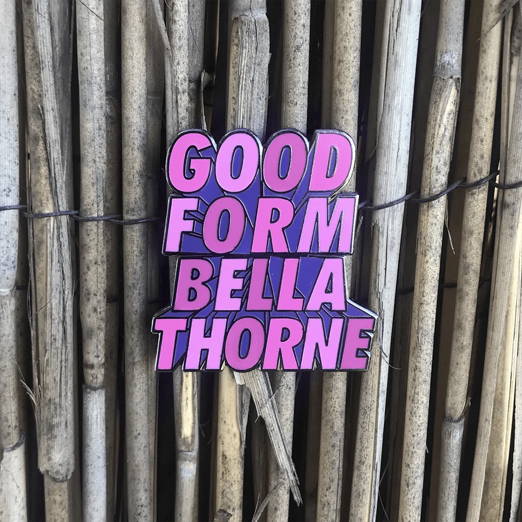 Who? Weekly Good Form Pin New Merch