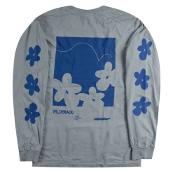 Wilderado Flower Granite Long Sleeve Pocket T-Shirt