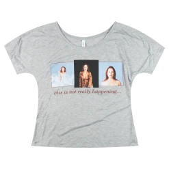 Tori Amos This Is Not Really Happening Flowy Cropped T-Shirt New Merch