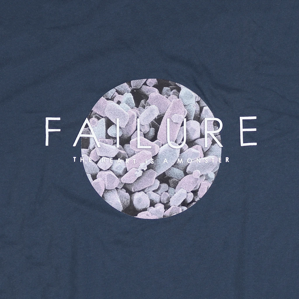 Failure The Heart Is A Monster Indigo T-Shirt New Merch