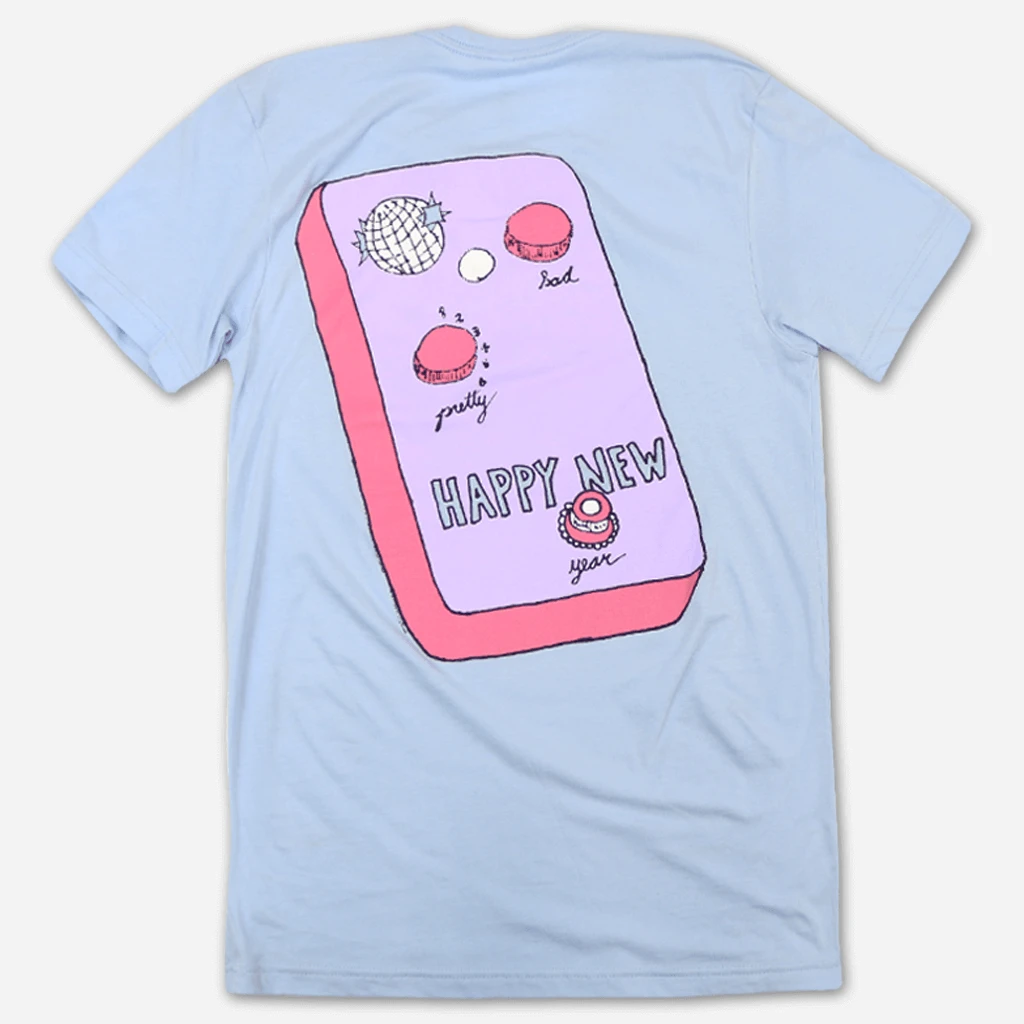 Lostboycrow New Merch Happy New Year Baby Blue T-Shirt