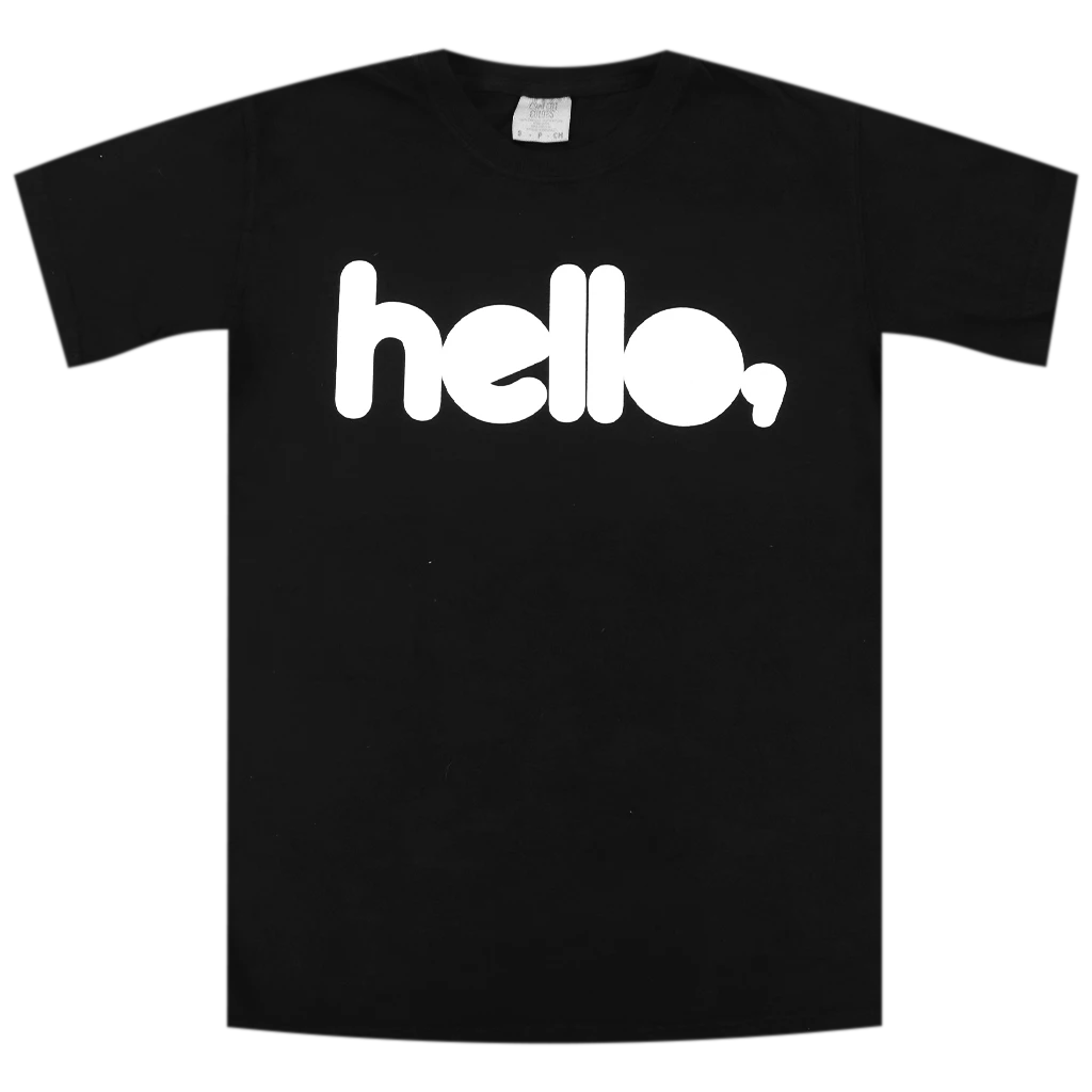 Hello Merch Hello Logo Black T-Shirt