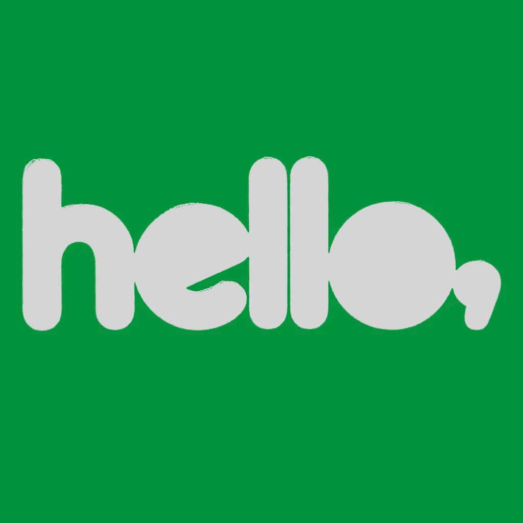 Hello Merch Hello Key Chain