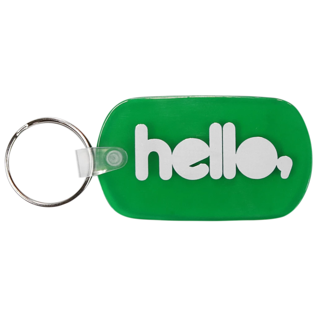 Hello Merch Hello Key Chain