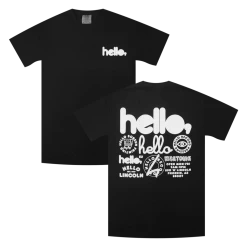 Hello Merch Hello Family 2021 Black T-Shirt