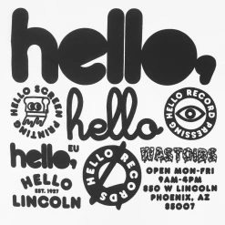 Hello Merch Hello Family 2021 White T-Shirt New Merch