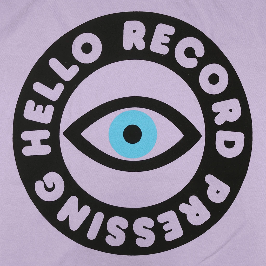 Hello Merch Hello Record Pressing Orchid T-Shirt New Merch