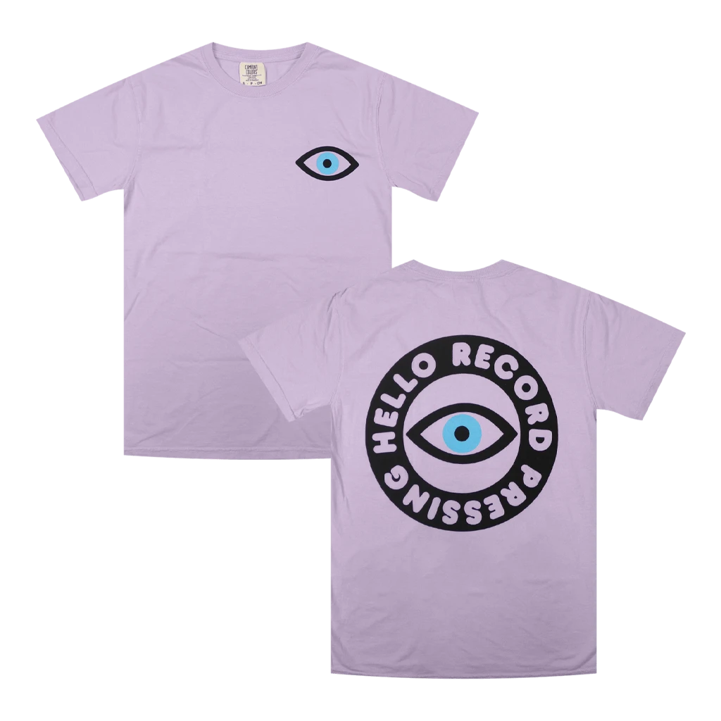Hello Merch Hello Record Pressing Orchid T-Shirt New Merch
