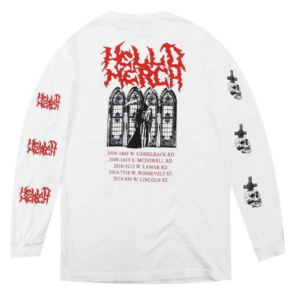 Hello Merch Squeegee Head Long Sleeve T-Shirt