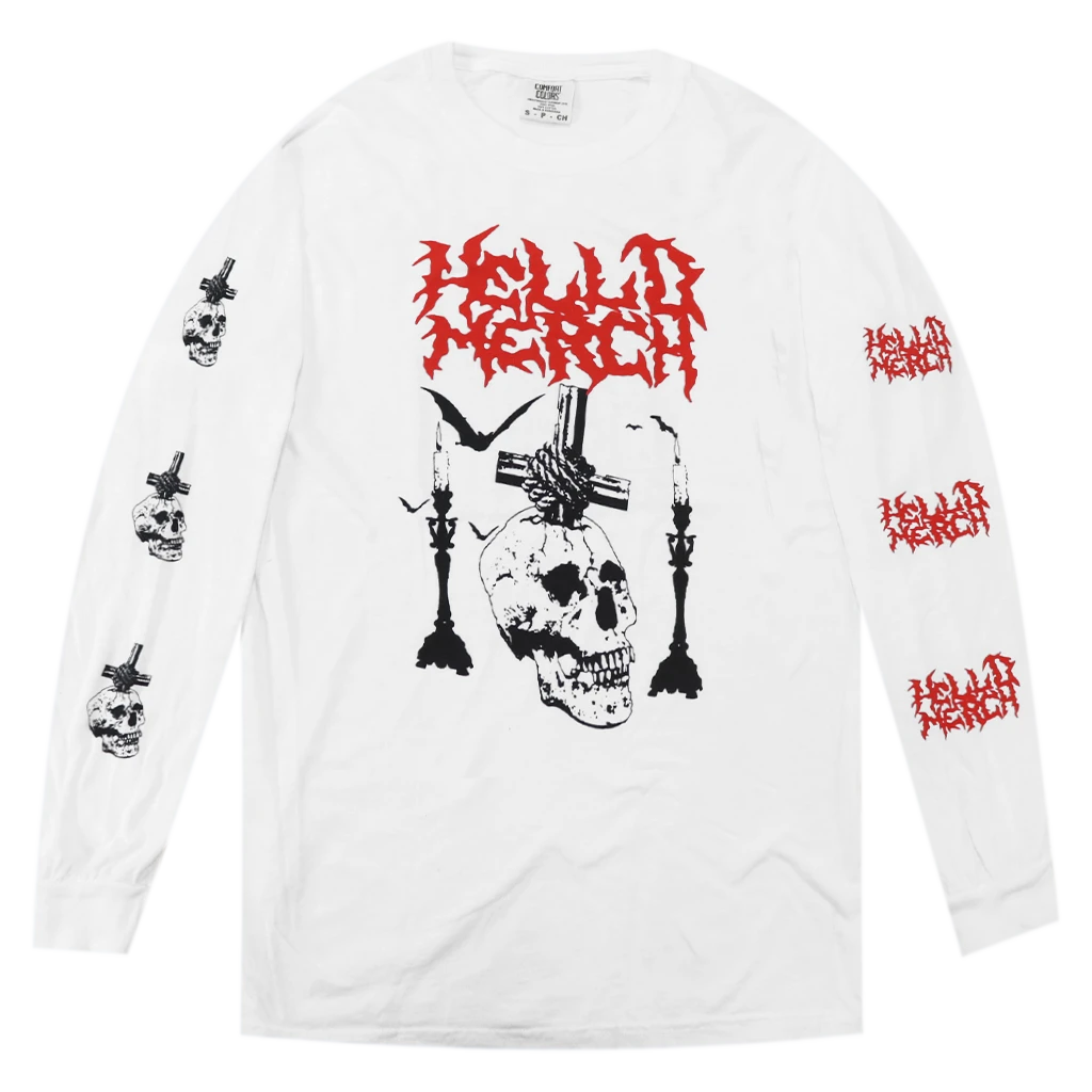 Hello Merch Squeegee Head Long Sleeve T-Shirt