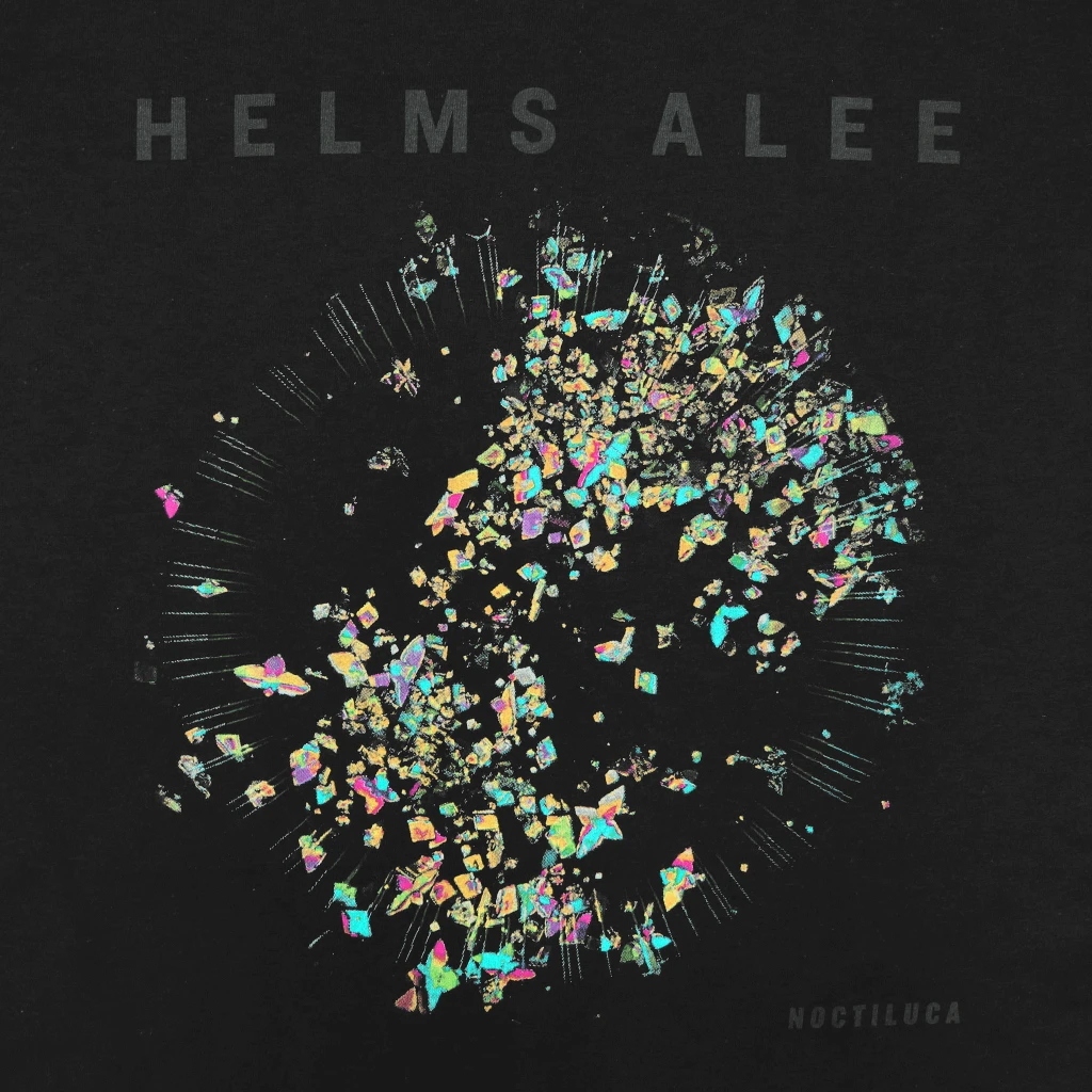 Helms Alee Noctiluca Cover Black T-Shirt New Merch
