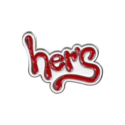 New Merch Her's Logo Pin