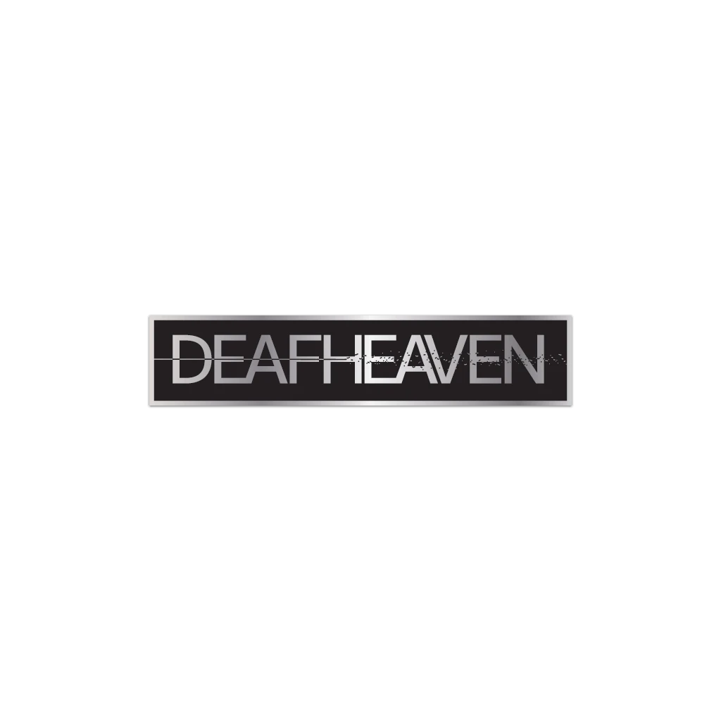 Deafheaven New Merch Rectangle Enamel Pin