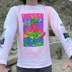 Hello Merch Valley Of The Sun Long Sleeve Tie-Dye Shirt