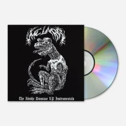 MC Lars New Merch "The Zombie Dinosaur LP Instrumentals" CD