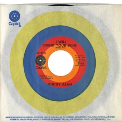 Buddy Alan I Will Drink Your Wine