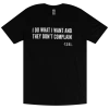 T.S.O.L. Code Blue Lyric T-Shirt New Merch