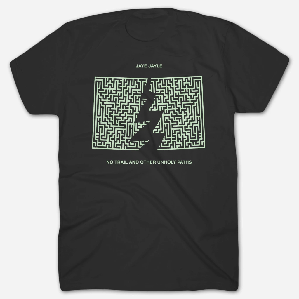 Jaye Jayle Maze Black T-Shirt New Merch