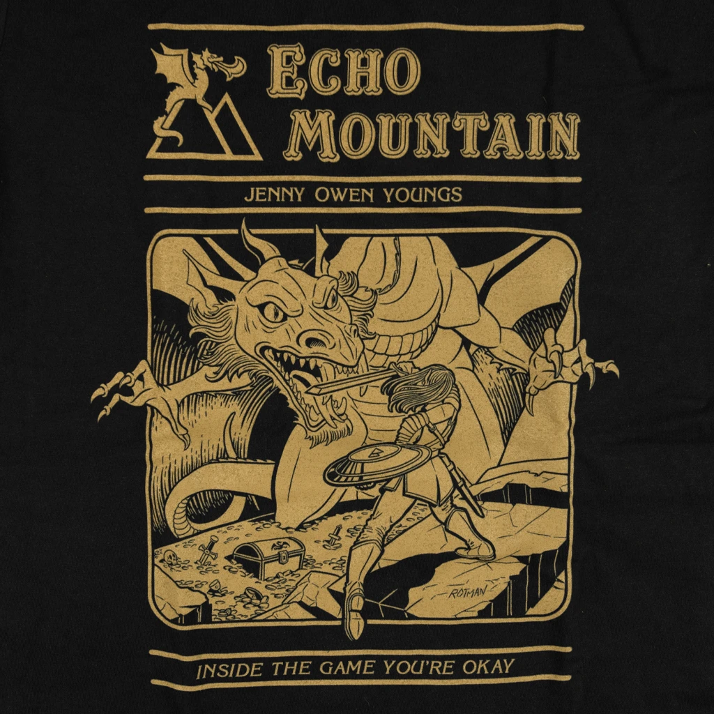 Jenny Owen Youngs Echo Mountain Dragon T-Shirt New Merch