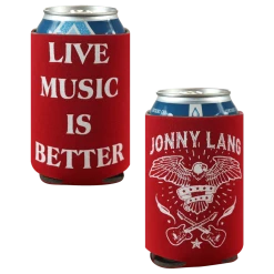Jonny Lang Live Music Is Better Koozie New Merch