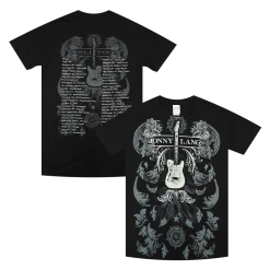 Jonny Lang Guitar Tour Unisex Black T-Shirt