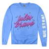 Jules Brave We Stan Blue Sweatshirt