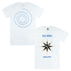 King Woman KW Celestial Blues White Short Sleeve